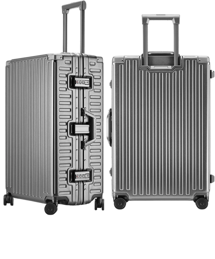 ROAMING Zipperless Luggage with Aluminum Frame